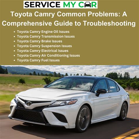 Toyota Camry troubleshooting guide